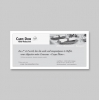 Carpe Diem - Folder 210 x 100 mm - Impression numérique en NB recto