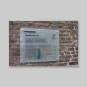 Les Awirs - Panneau verre 8mm + impression numérique + lamination brillante anti-graffiti